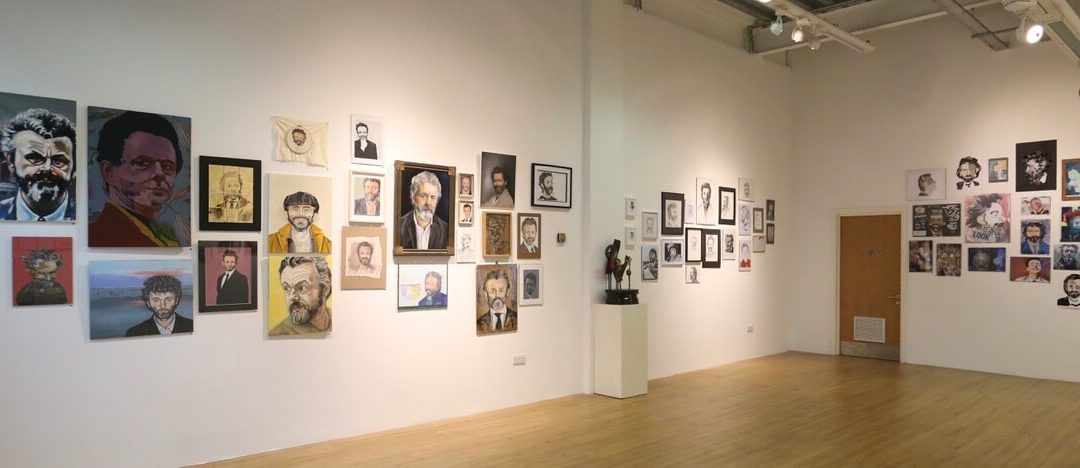 Swansea artists picture Michael Sheen